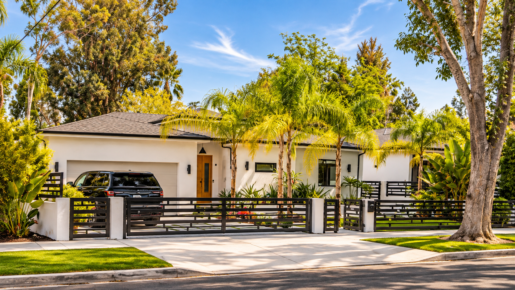 Residential architecture representing Tarzana real estate