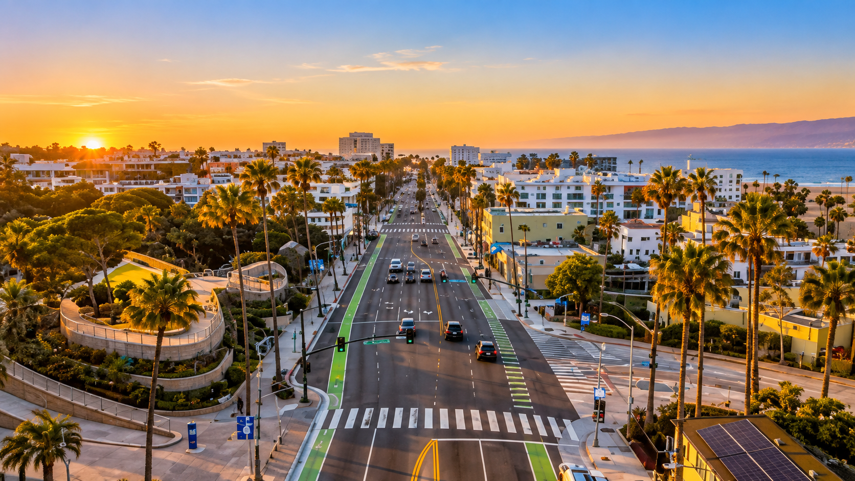 Santa Monica-inspired open-air shopping and dining destination